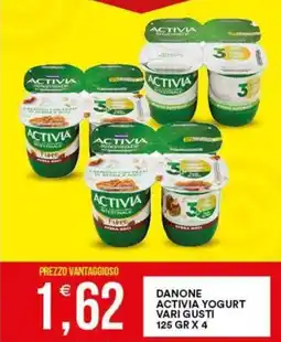 Vantaggio Cash&Carry Danone activia yogurt vari gusti offerta