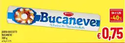 A&O Doria biscotti bucaneve offerta