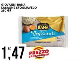 Vantaggio Cash&Carry Giovanni rana lasagne sfogliavelo offerta