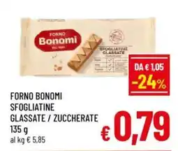 A&O Forno bonomi sfogliatine glassate/zuccherate offerta