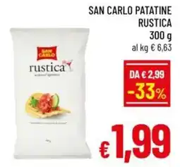 A&O San carlo patatine rustica offerta