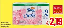 A&O Foxy carta igienica seta offerta