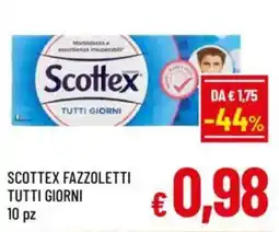 A&O Scottex fazzoletti tutti giorni 10 pz offerta