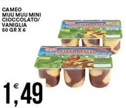 Vantaggio Cash&Carry Cameo muu muu mini cioccolato/ vaniglia offerta