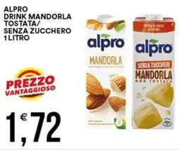 Vantaggio Cash&Carry Alpro drink mandorla tostata/ senza zucchero offerta