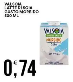 Vantaggio Cash&Carry Valsoia latte di soia gusto morbido offerta