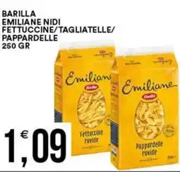 Vantaggio Cash&Carry Barilla emiliane nidi fettuccine/tagliatelle/ pappardelle offerta
