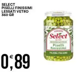 Vantaggio Cash&Carry Select piselli finissimi lessati vetro offerta