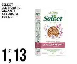 Vantaggio Cash&Carry Select lenticchie giganti astuccio offerta