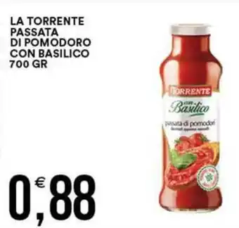 Vantaggio Cash&Carry La torrente passata di pomodoro con basilico offerta