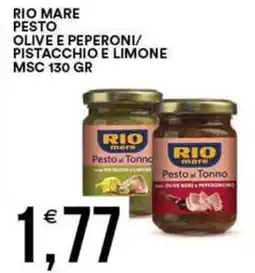 Vantaggio Cash&Carry Rio mare pesto olive e peperoni/ pistacchio e limone MSC offerta