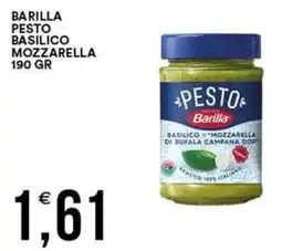 Vantaggio Cash&Carry Barilla pesto basilico mozzarella offerta