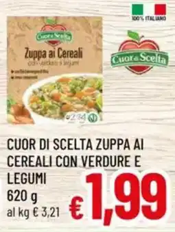 A&O Cuor di scelta zuppa ai cereali con verdure e legumi offerta