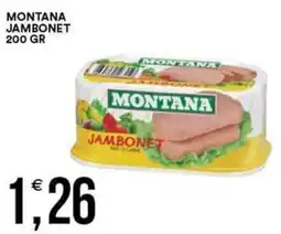 Vantaggio Cash&Carry Montana jambonet offerta