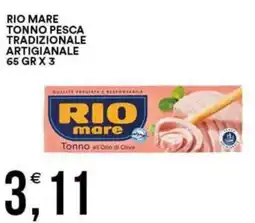 Vantaggio Cash&Carry Rio mare tonno pesca tradizionale artigianale offerta