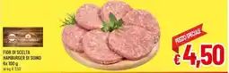 A&O Fior di scelta hamburger di suino offerta
