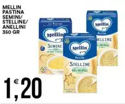 Vantaggio Cash&Carry Mellin pastina semini/ stelline/ anellini offerta