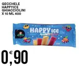 Vantaggio Cash&Carry Gecchele happyice ghiacciolini offerta
