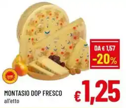 A&O Montasio dop fresco offerta