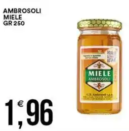 Vantaggio Cash&Carry Ambrosoli miele offerta