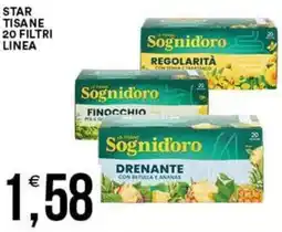Vantaggio Cash&Carry Star tisane 20 filtri linea offerta