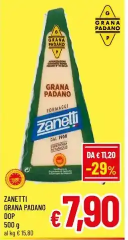 A&O Zanetti grana padano dop offerta