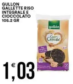 Vantaggio Cash&Carry Gullon gallette riso integrale e cioccolato offerta