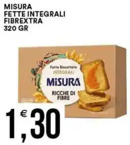 Vantaggio Cash&Carry Misura fette integrali fibrextra offerta