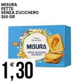 Vantaggio Cash&Carry Misura fette senza zucchero offerta