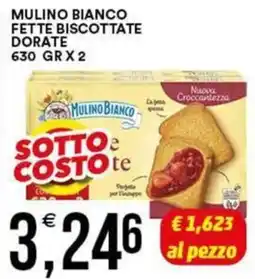 Vantaggio Cash&Carry Mulino bianco fette biscottate dorate offerta
