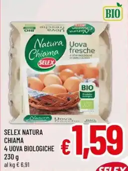 A&O Selex natura chiama 4 uova biologiche offerta