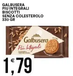 Vantaggio Cash&Carry Galbusera piu integrali biscotti senza colesterolo offerta