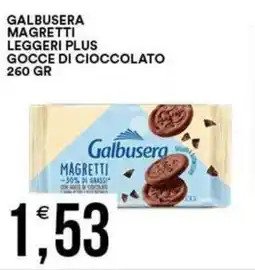 Vantaggio Cash&Carry Galbusera magretti leggeri plus gocce di cioccolato offerta