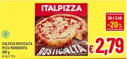 A&O Italpizza rusticalta pizza margherita offerta