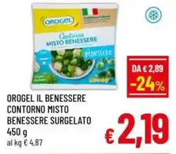 A&O Orogel il benessere contorno misto benessere surgelato offerta