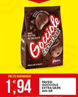 Vantaggio Cash&Carry Pavesi gocciole extra dark offerta