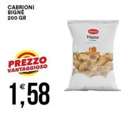 Vantaggio Cash&Carry Cabrioni bignè offerta