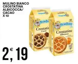 Vantaggio Cash&Carry Mulino bianco crostatina albicocca/ cacao x10 offerta