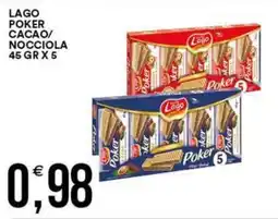 Vantaggio Cash&Carry Lago poker cacao/ nocciola offerta