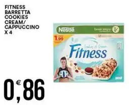 Vantaggio Cash&Carry Nestle Fitness barretta cookies cream/ cappuccino x4 offerta