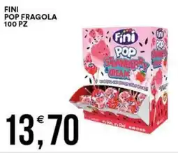 Vantaggio Cash&Carry Fini pop fragola 100 pz offerta