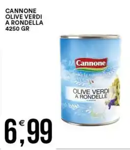 Vantaggio Cash&Carry Cannone olive verdi a rondella offerta