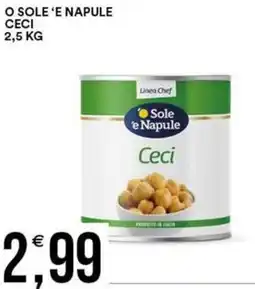 Vantaggio Cash&Carry O Sole e Napule Ceci offerta