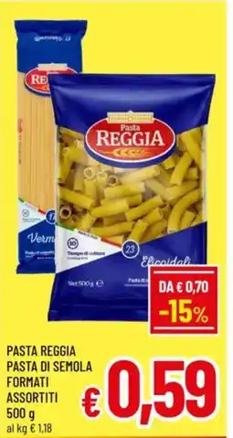 A&O Pasta reggia pasta di semola formati assortiti offerta