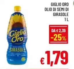 A&O Giglio oro olio di semi di girasole offerta