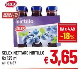 A&O Selex nettare mirtillo offerta
