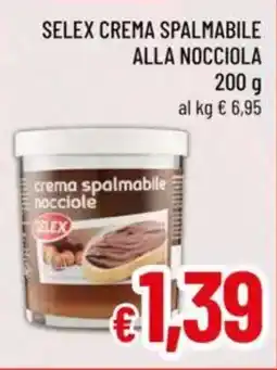 A&O Selex crema spalmabile alla nocciola offerta