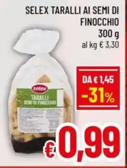 A&O Selex taralli ai semi di finocchio offerta