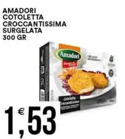 Vantaggio Cash&Carry Amadori cotoletta croccantissima surgelata offerta