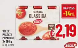 A&O Selex passata pomodoro offerta